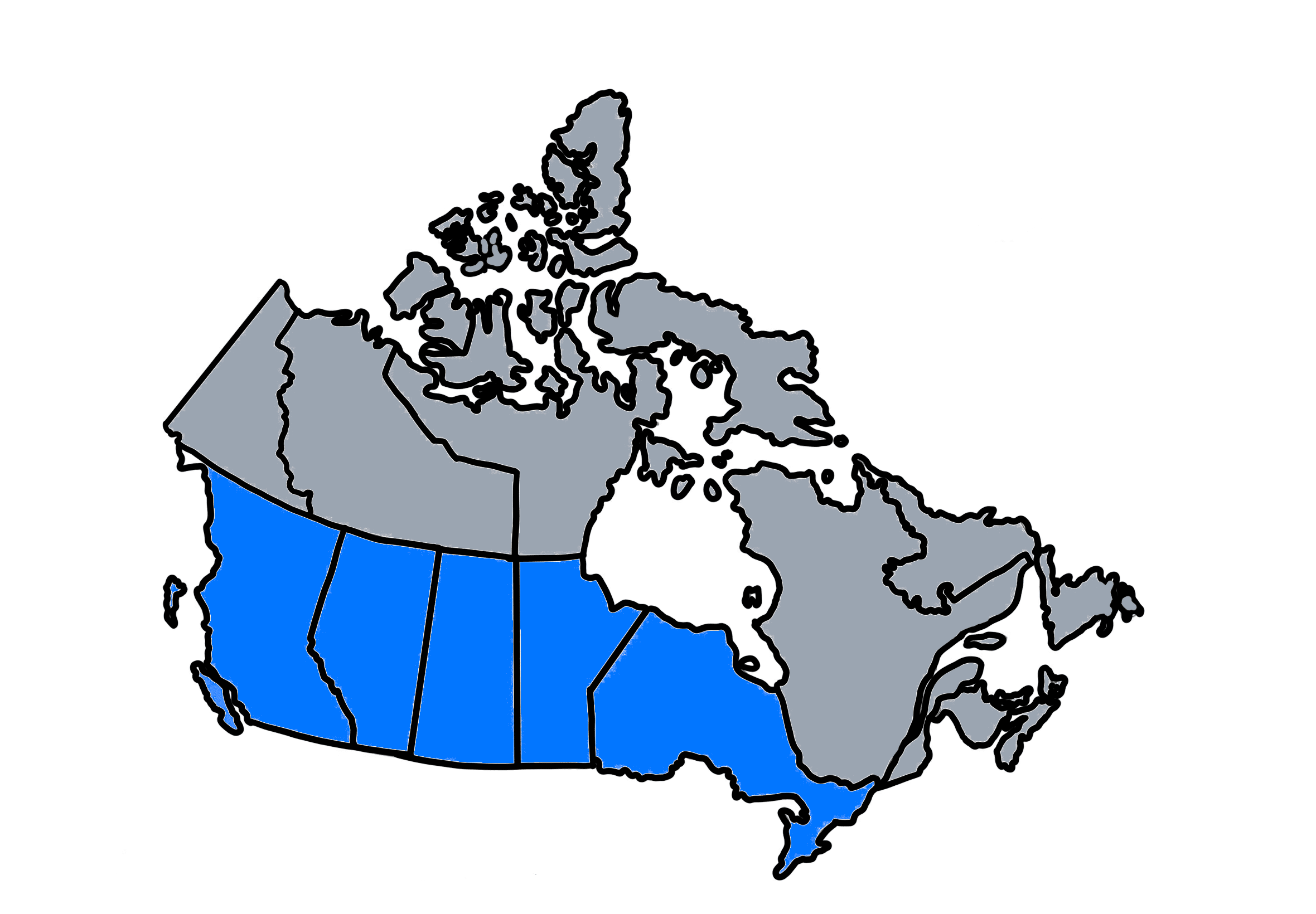 Canada map