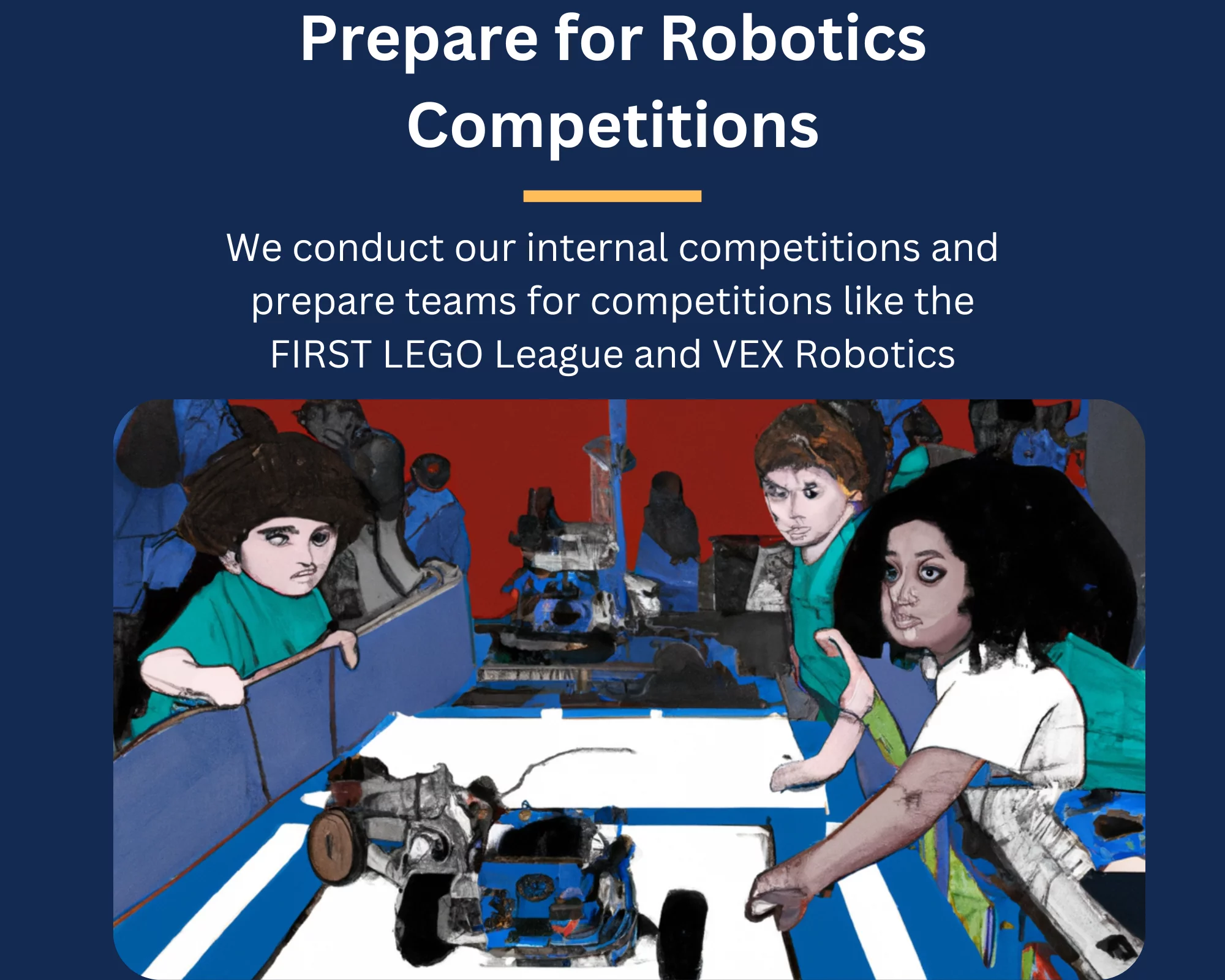 Prepare for Robotics Competitions
